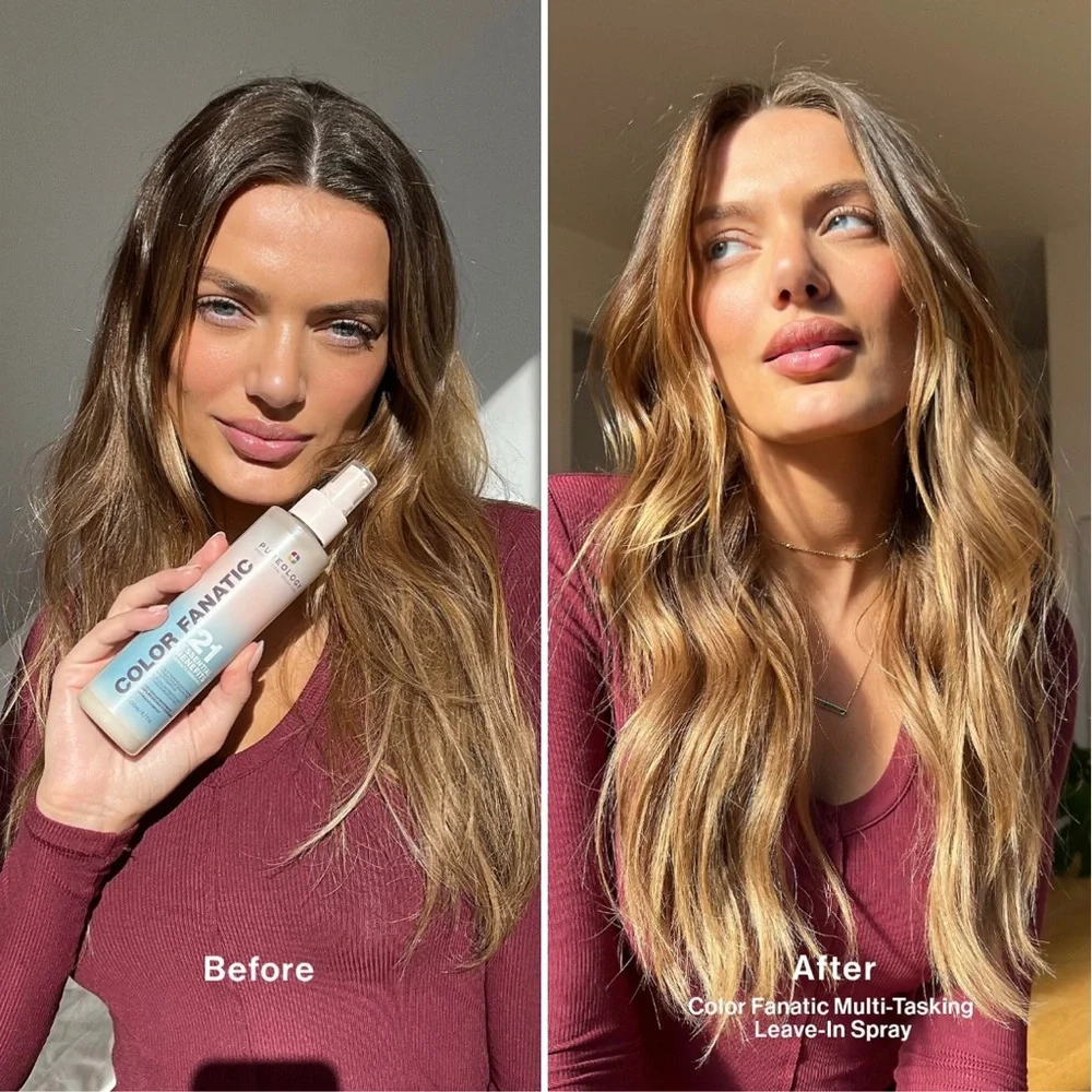 Pureology 13.5 fl oz  Color Fanatic Multi-Tasking Leave In Spray *BIG BOTTLE* - Picture 9 of 12